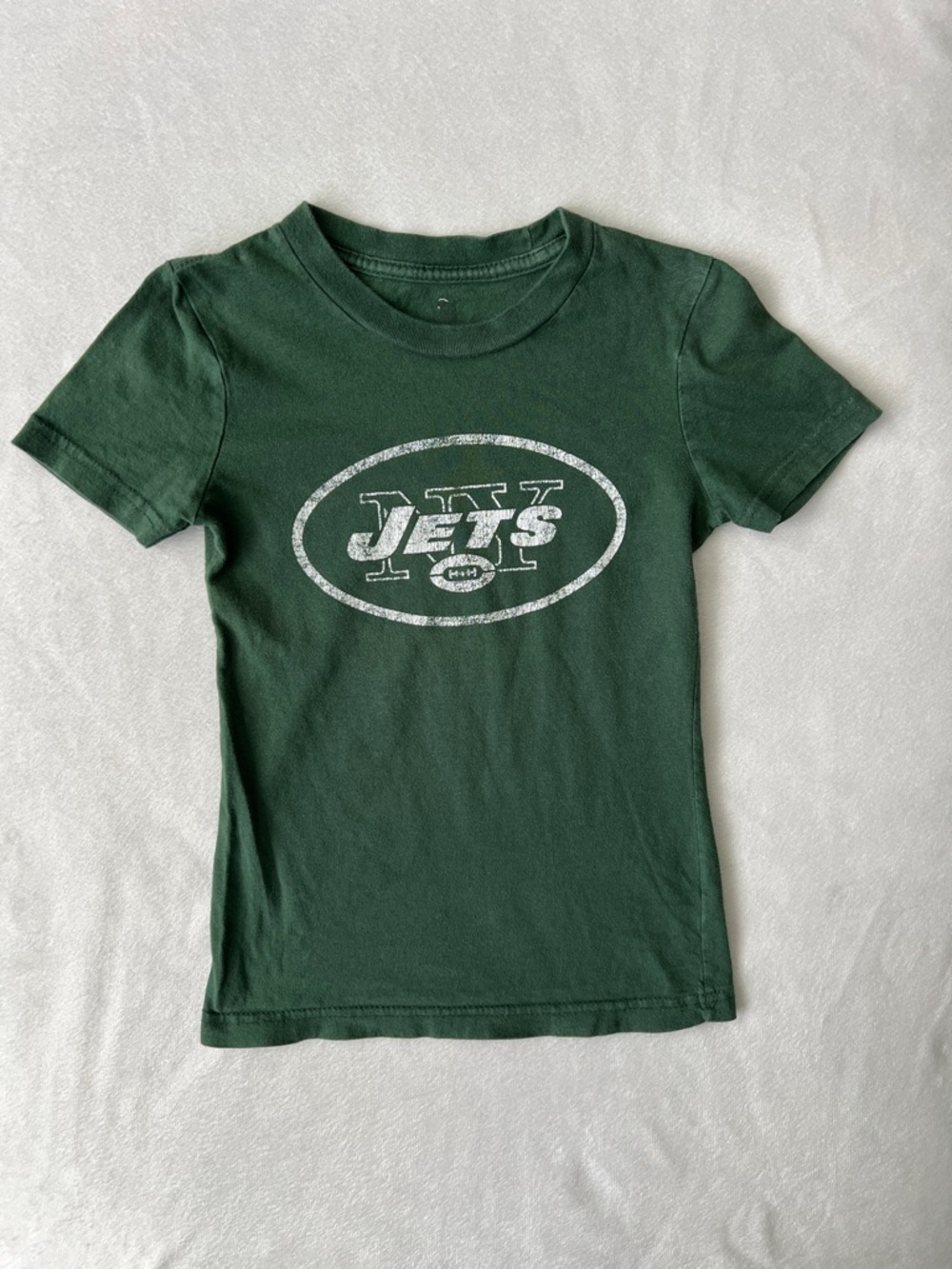 NFL Kids Dark Green Jets Logo Tee